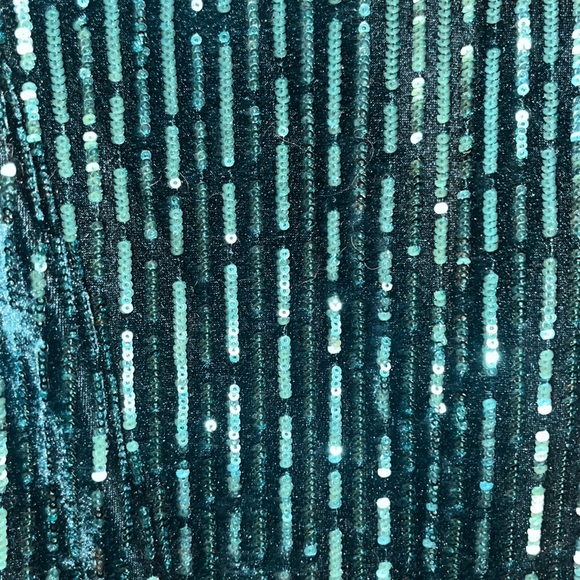 Julia Jordan sequin teal dress NWT - Picture 3 of 7